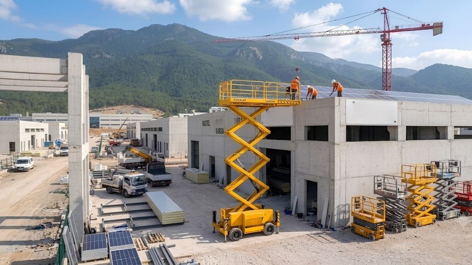 Kestel Makaslı Manlift Kiralama